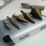 High Speed Steel Multidiameter Drill Bits Kit - Set of 5 HSS 4241 Step Drills