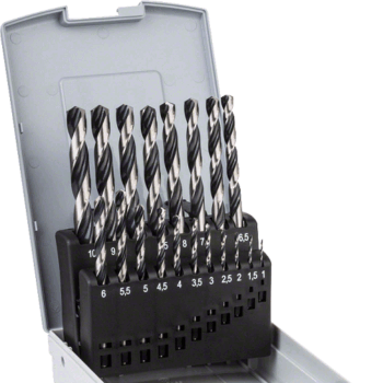 Twist Drill Set - 19 pcs