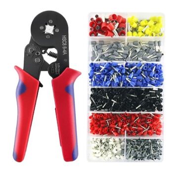 Wire Ferrule Crimping Tool for 23 to 7 Wire Gauge