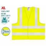 XL Yellow Reflective Vest - TOTAL TSP502