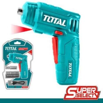 ¼ inch Cordless Screwdriver with Micro-USB Charging Cable - Total TSDLI0402